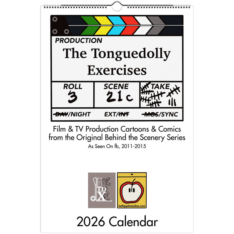 The Tonguedolly Exercises, 2026 WALL CALENDARS