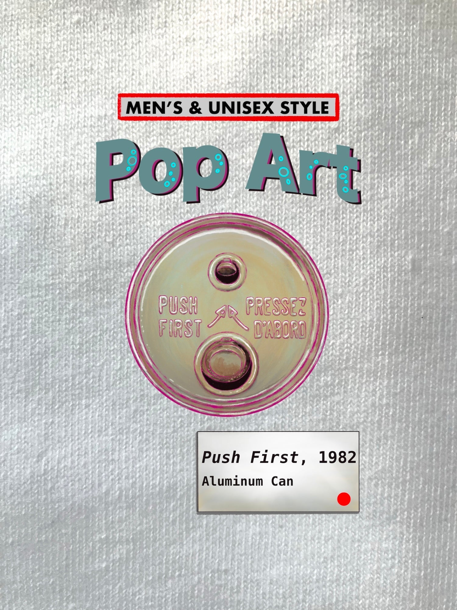 1/2 Apple, POP ART, Push 1st, Men's & Unisex, T-Shirts/ Hoodies/ Sweatshirts
