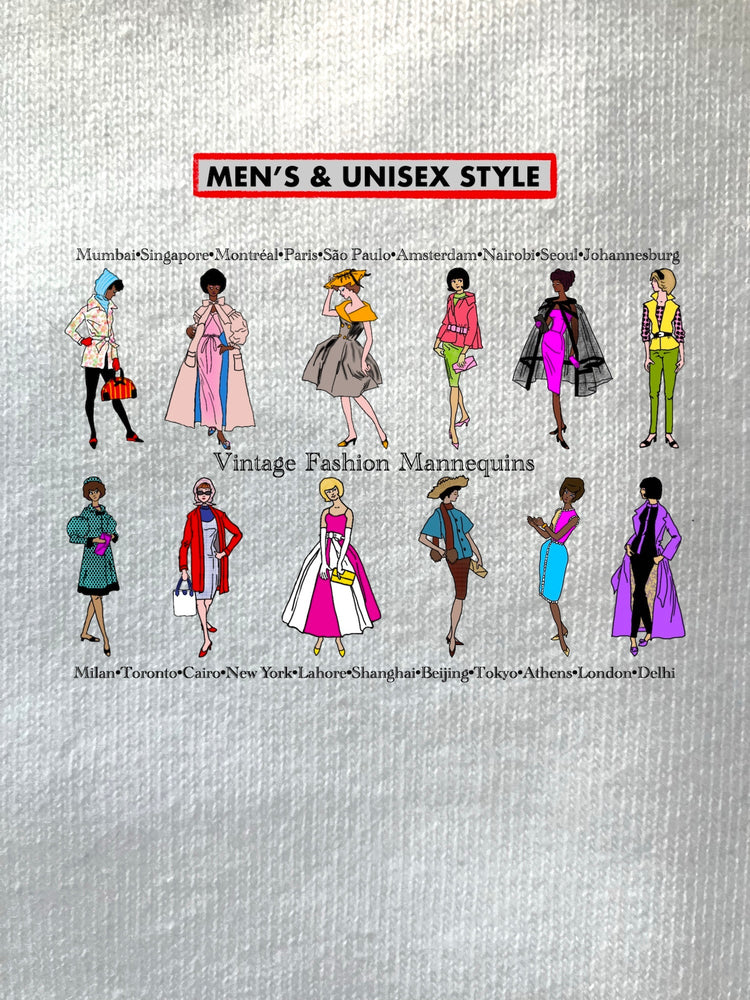 1/2 Apple, Vintage Fashion Mannequins, MEN'S & UNISEX T-Shirts/Sweatshirts/Hoodies