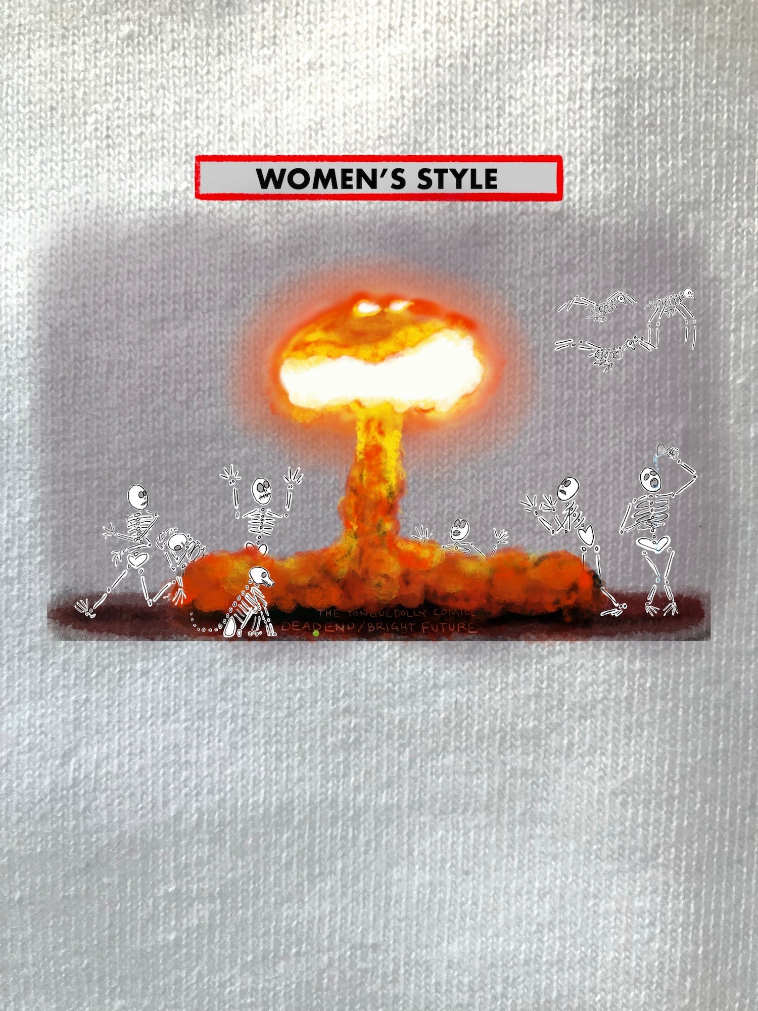 1/2 Apple, Dead End/Bright Future, WOMEN'S T-Shirts/Sweatshirts/Hoodies