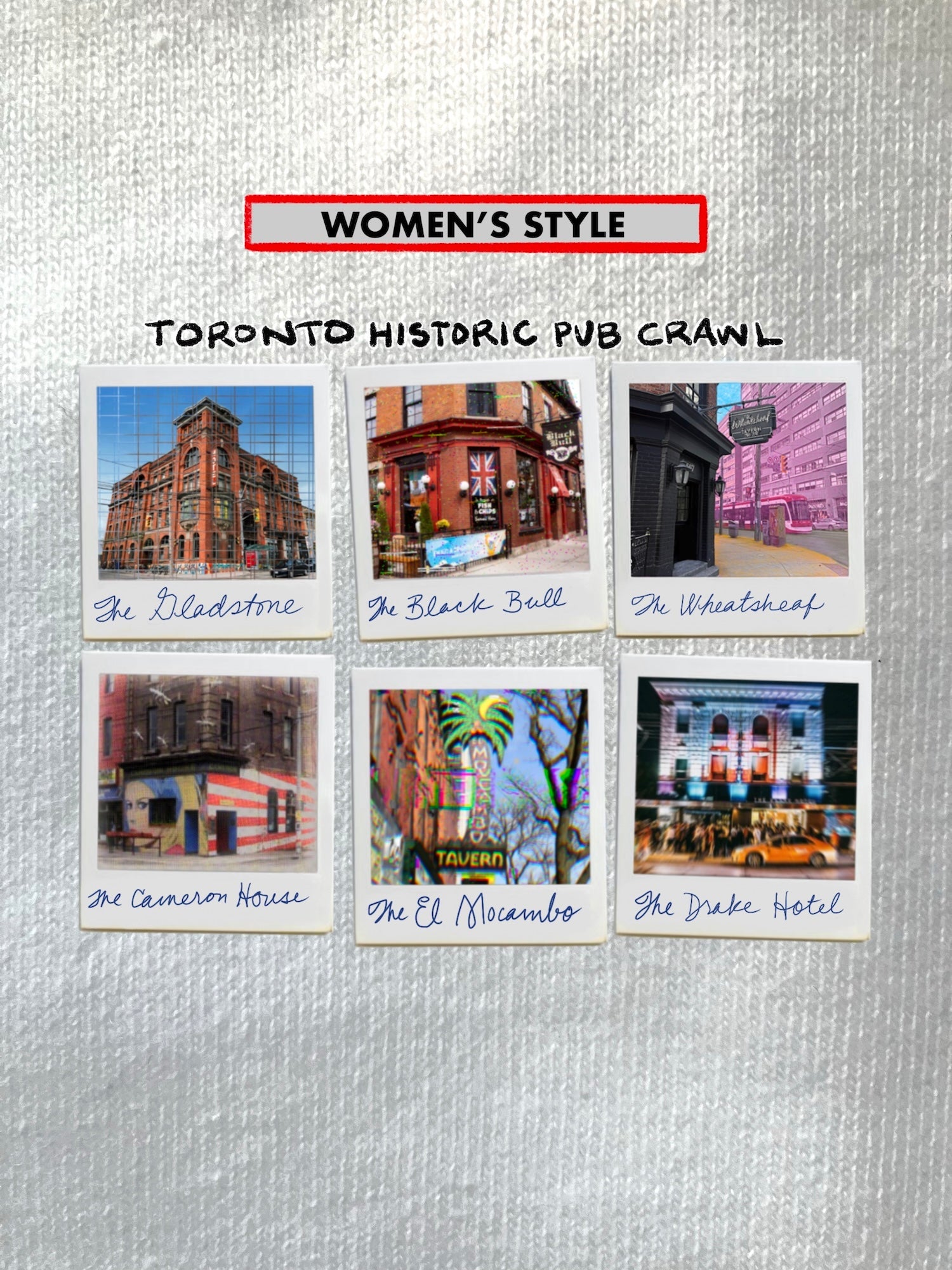 1/2 Apple, Toronto Historic Pub Crawl, WOMEN'S T-Shirts/Sweatshirts/Hoodies