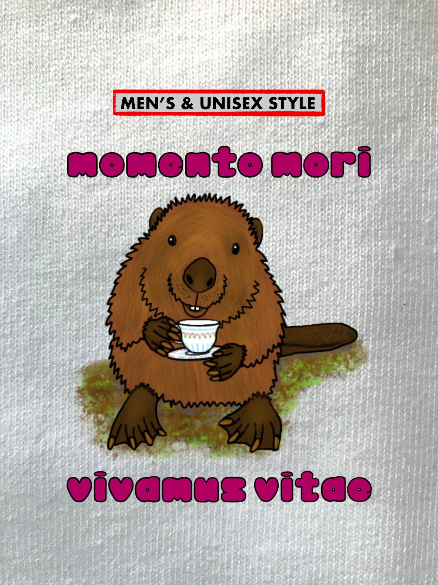 1/2 Apple, The Tea Beaver, MEN'S & UNISEX, T-Shirts/Sweatshirts/Hoodies