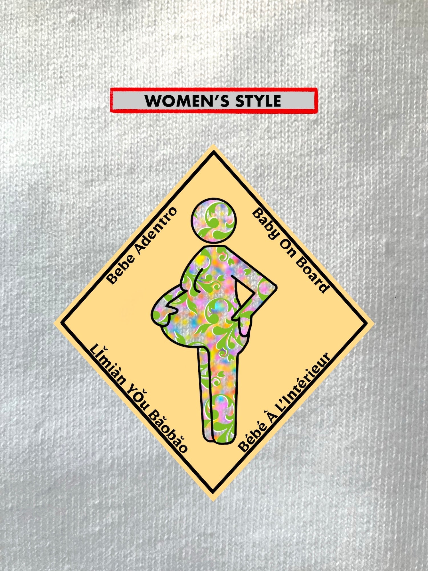 1/2 Apple, Baby on Board, Women's T-Shirts/ Sweatshirts/ Hoodies